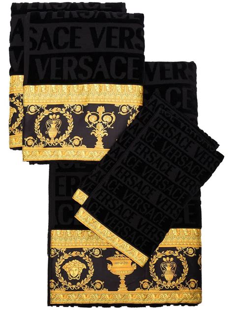 versace luxury towels|versace bathroom accessories.